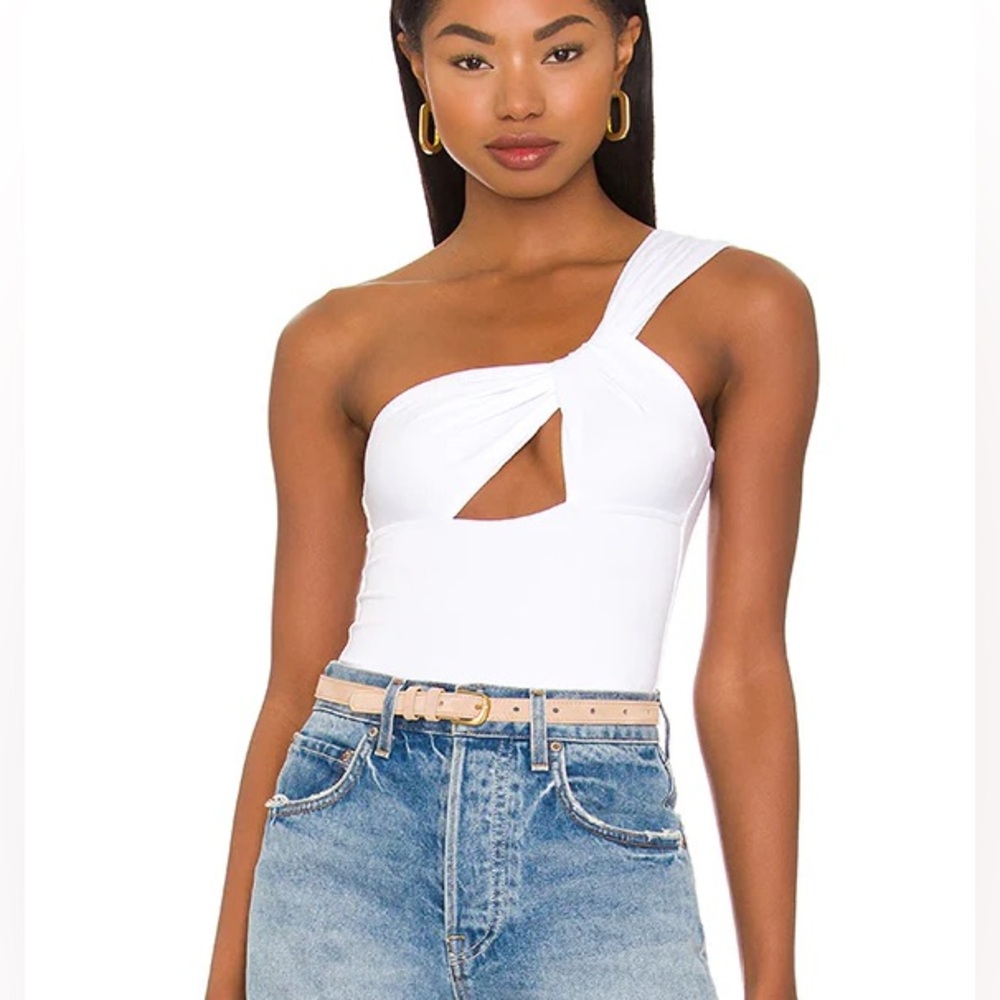 Jimena one should bodysuit white BNWT size medium